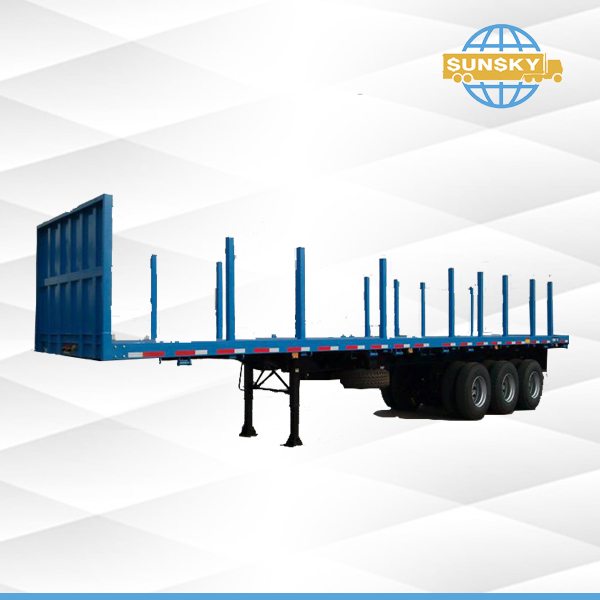 Heavy Duty Log Wood Loader Semi Trailer Manufacturers